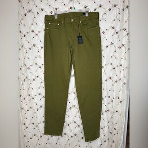 Bonobos Men's Green Skinny Jeans